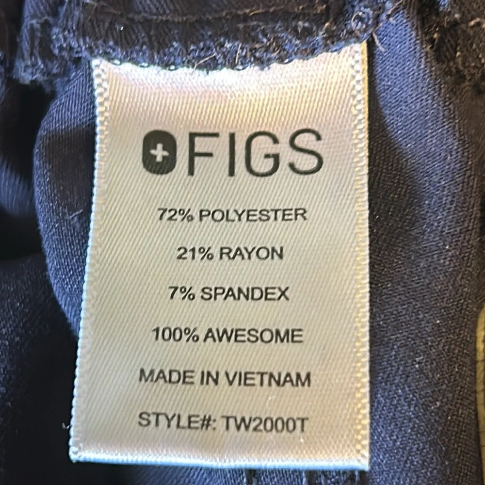 FIGS Technical Collection Men’s Scrub Pants Navy Blue XL Tall Nursing Healthcare